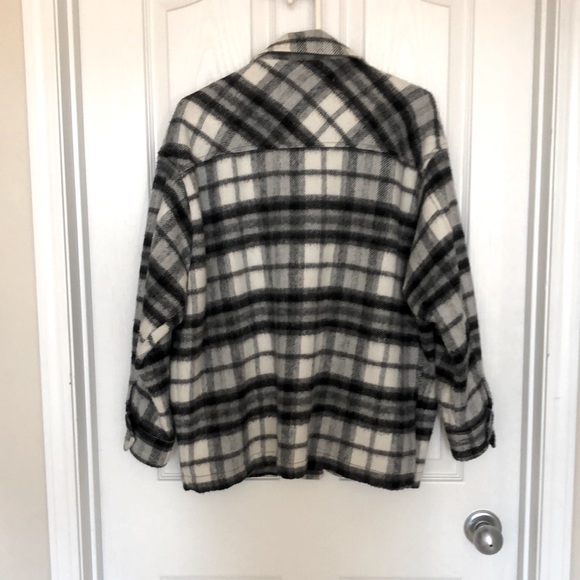 Zara Plaid Jacket - Picture 4 of 7